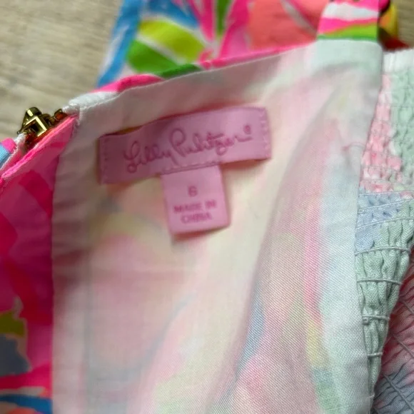 Women’s Lilly Pulitzer Willow Dress in “so a peeling” Color-Way Size 6 - Picture 9 of 12